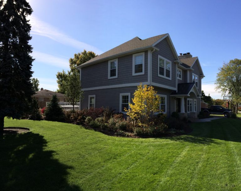 Finished home at 1408 Robinhood Lane